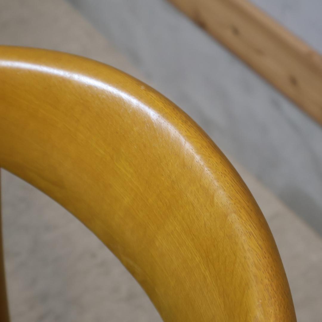 HIDA 飛騨産業 オーク材 ダイニングチェア 2脚セット アームチェア 椅子