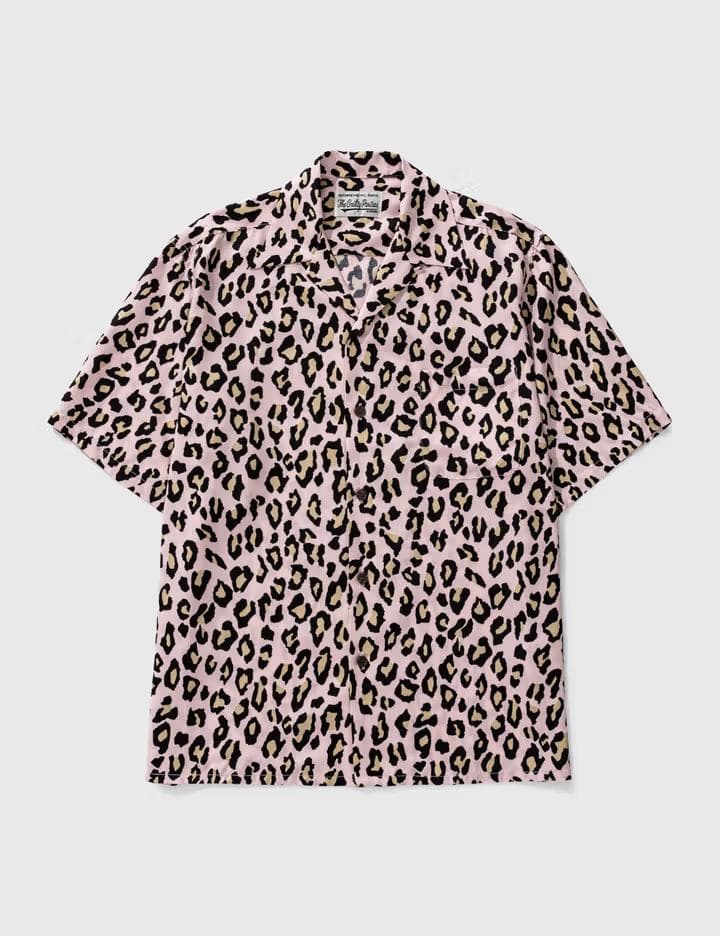 WACKO MARIA レオパードシャツ ピンク M 新品未着用　⭐︎週末値下⭐︎