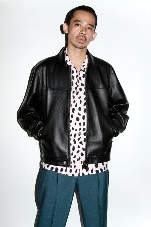 WACKO MARIA レオパードシャツ ピンク M 新品未着用　⭐︎週末値下⭐︎