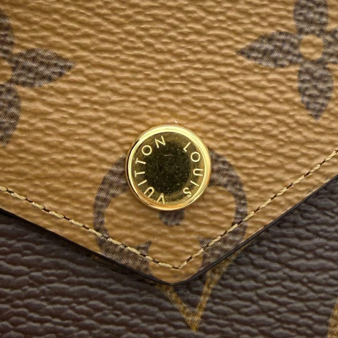 Kohomi　ルイヴィトン 財布　モノグラム リバース ヴィクトリーヌ