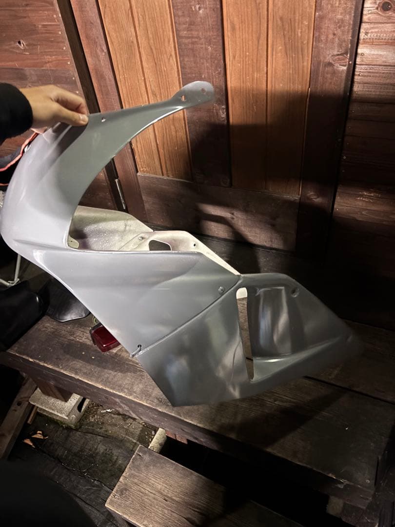 nsr250r mc21 フロントハーフカウル テールカウル 穴あき