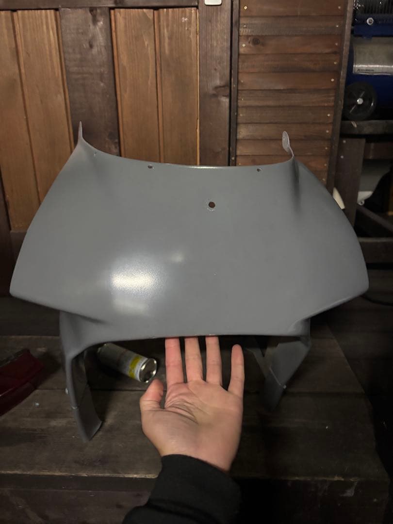 nsr250r mc21 フロントハーフカウル テールカウル 穴あき