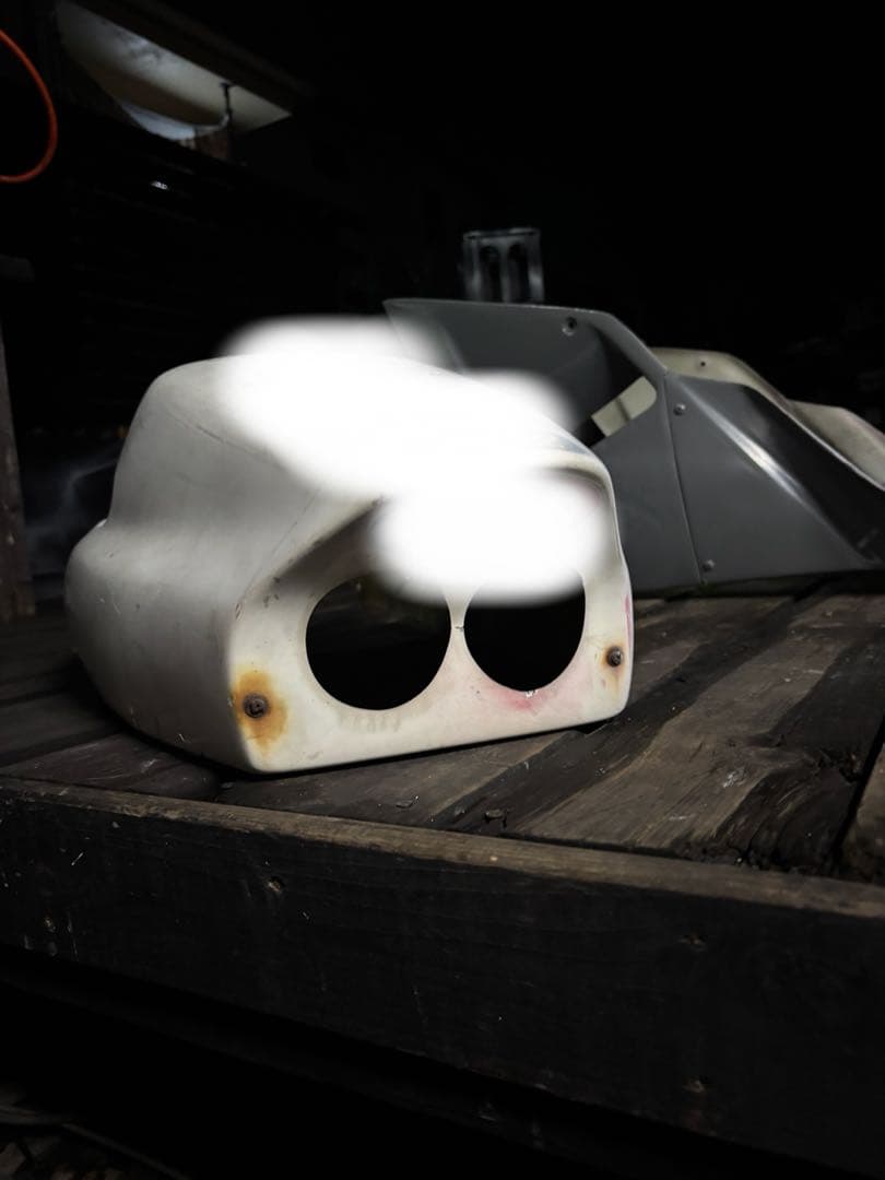 nsr250r mc21 フロントハーフカウル テールカウル 穴あき