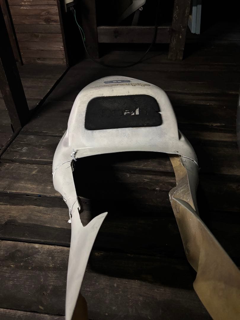 nsr250r mc21 フロントハーフカウル テールカウル 穴あき