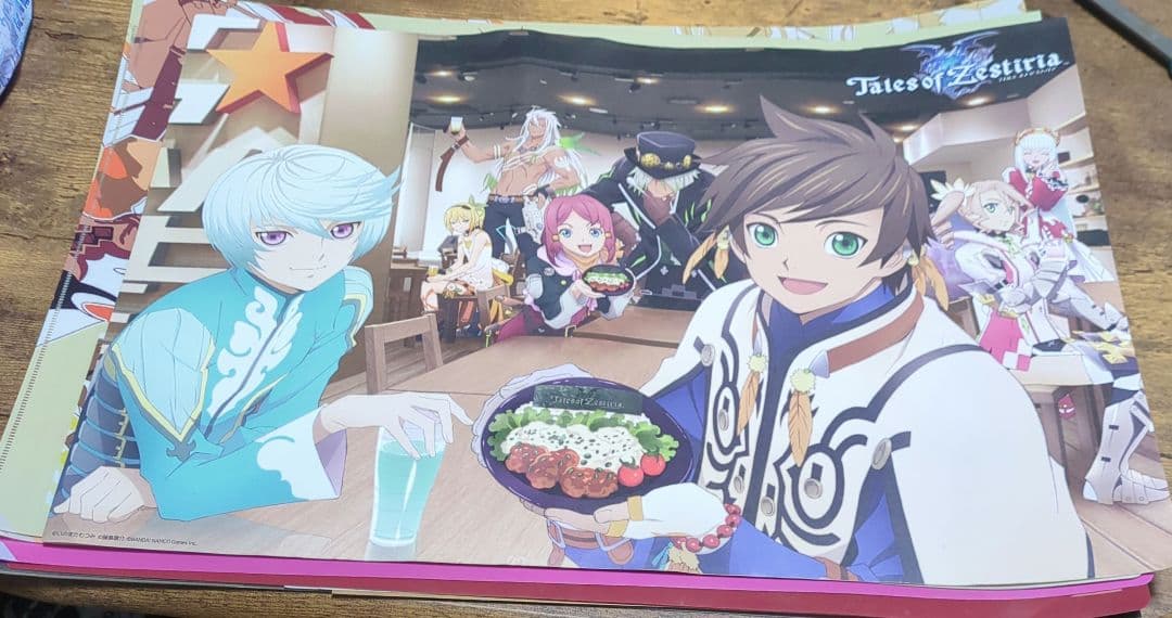 テイルズオブゼスティリア クロス ufotableカフェ ダイニング グッズ