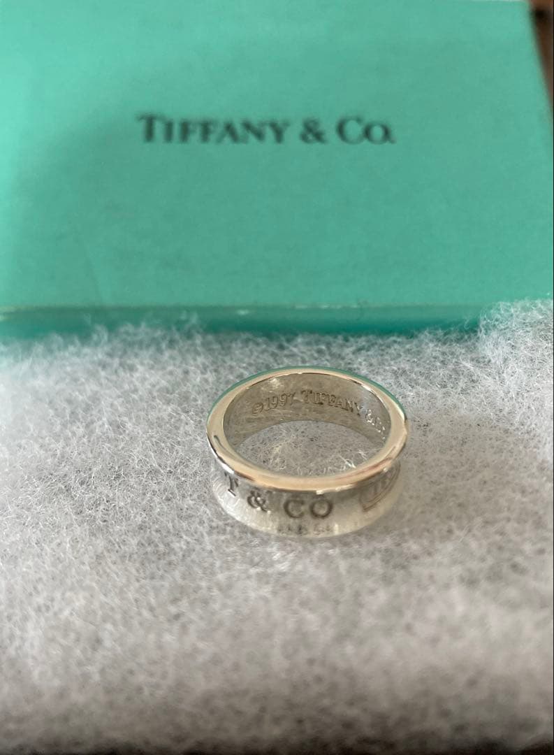 【箱•保存袋付き】Tiffany & Co. 1837 リング 925シルバー