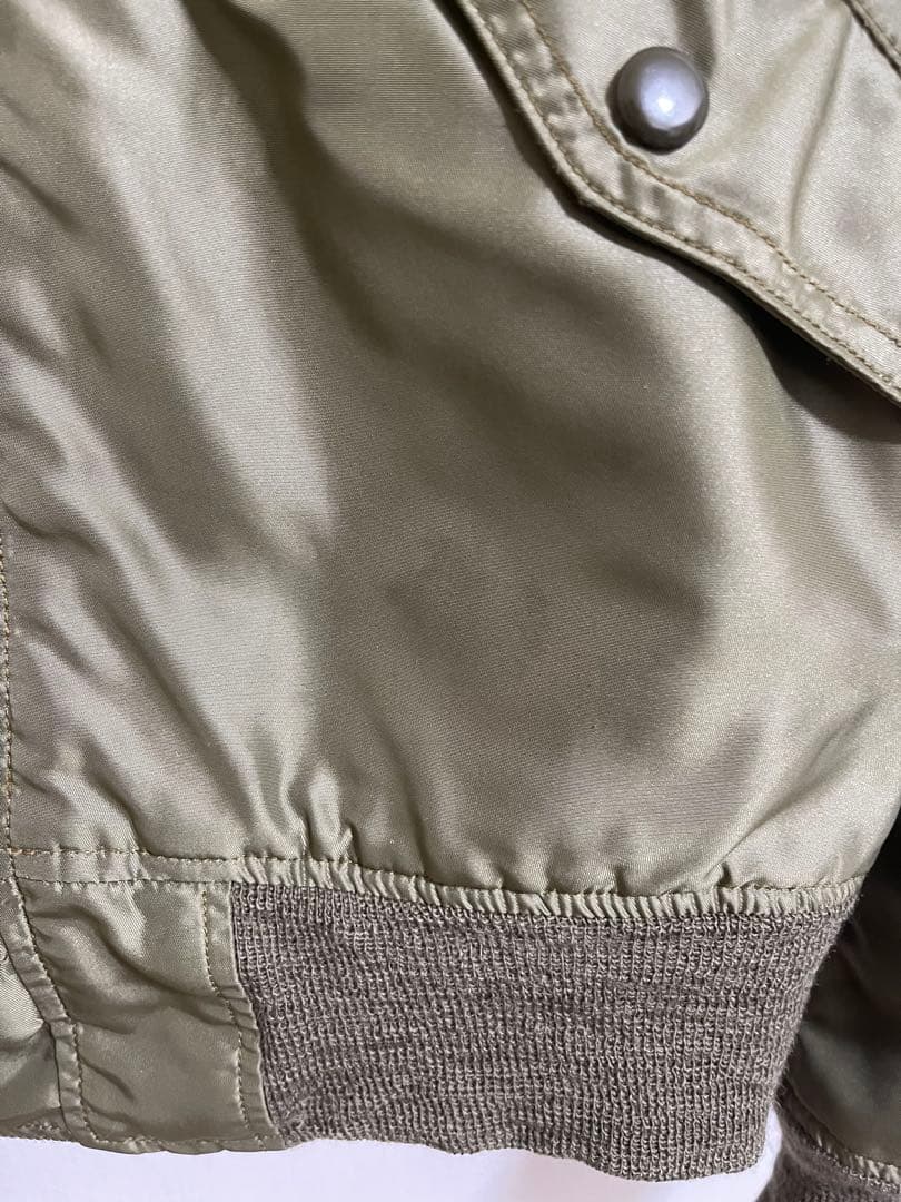 The real mccoy's ma-1 L-2 フライトジャケット