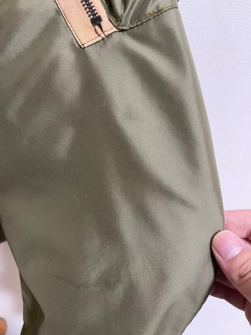 The real mccoy's ma-1 L-2 フライトジャケット