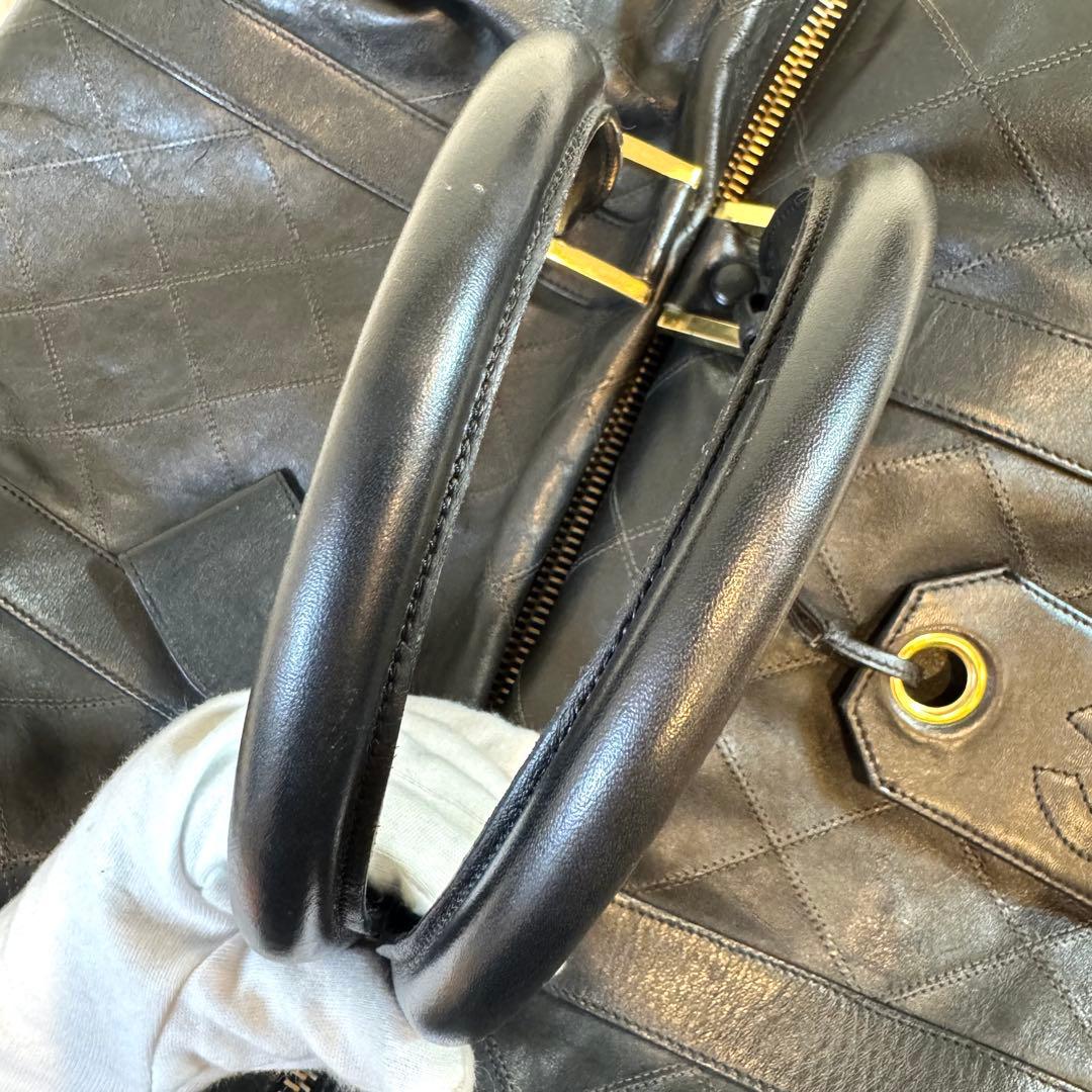 大人気✨シャネル　ボストンバッグ　ビコローレ　2way ココマーク　マトラッセ