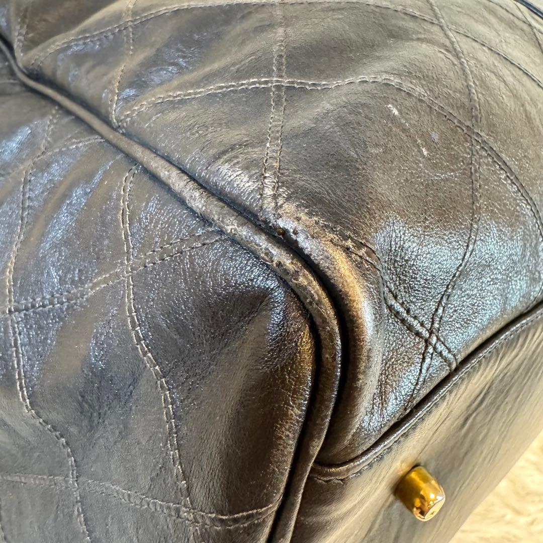 大人気✨シャネル　ボストンバッグ　ビコローレ　2way ココマーク　マトラッセ