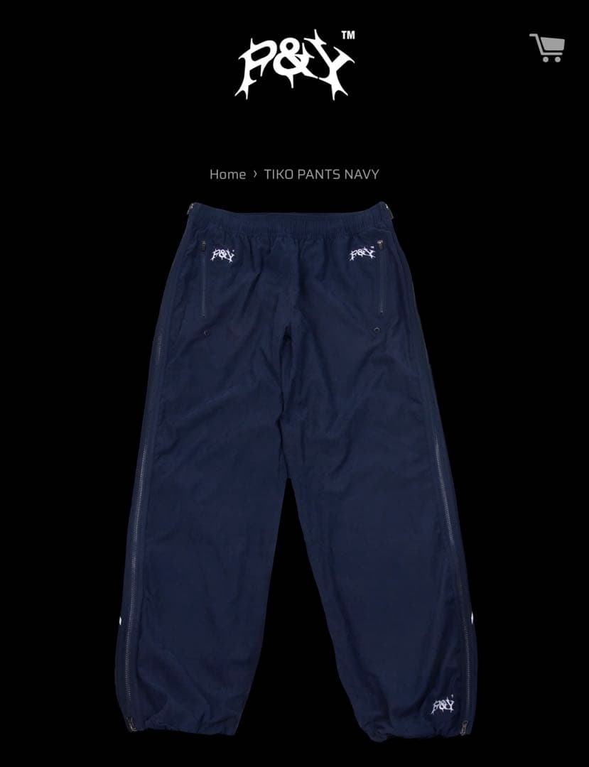 パンツ Punkandyo TIKO PANTS NAVY