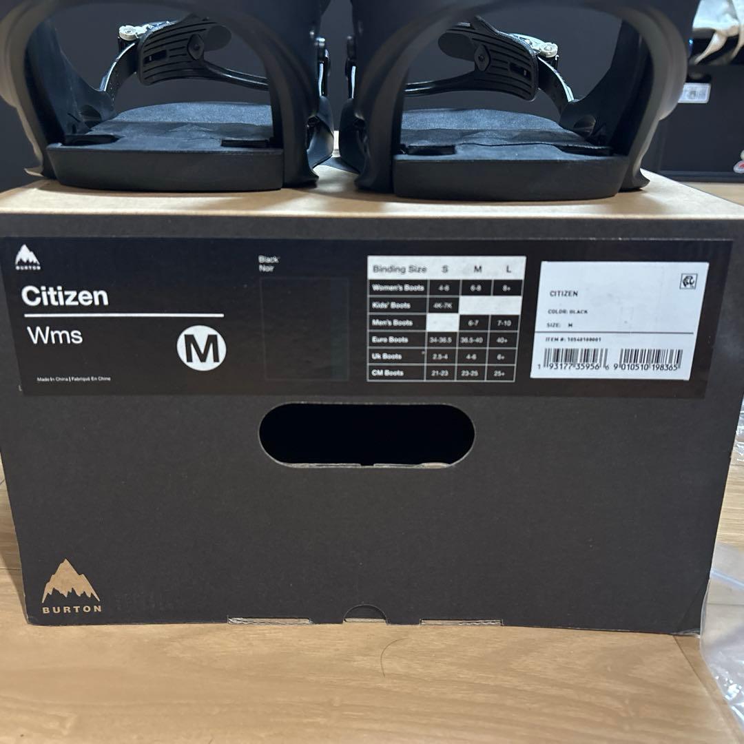 Burton CITIZEN ビンディング Mサイズ　注意点有