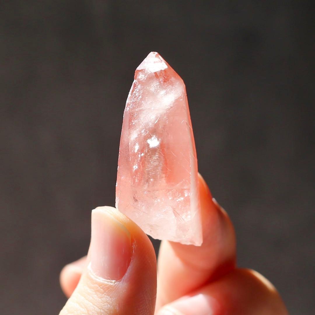 ディープピンクレムリアンシード ディアマンティーナ産 天然石 水晶 鉱物 一点物