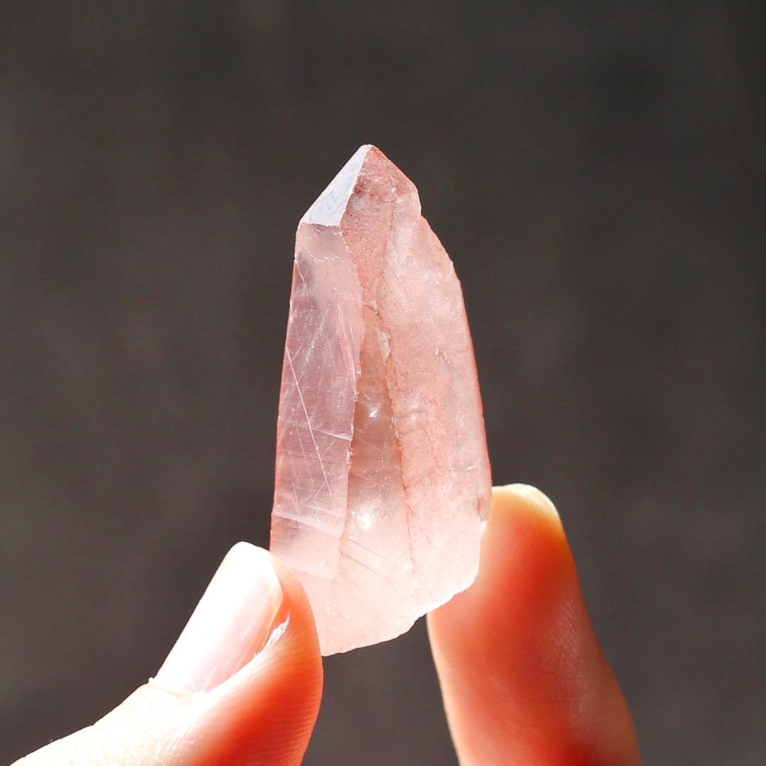 ディープピンクレムリアンシード ディアマンティーナ産 天然石 水晶 鉱物 一点物