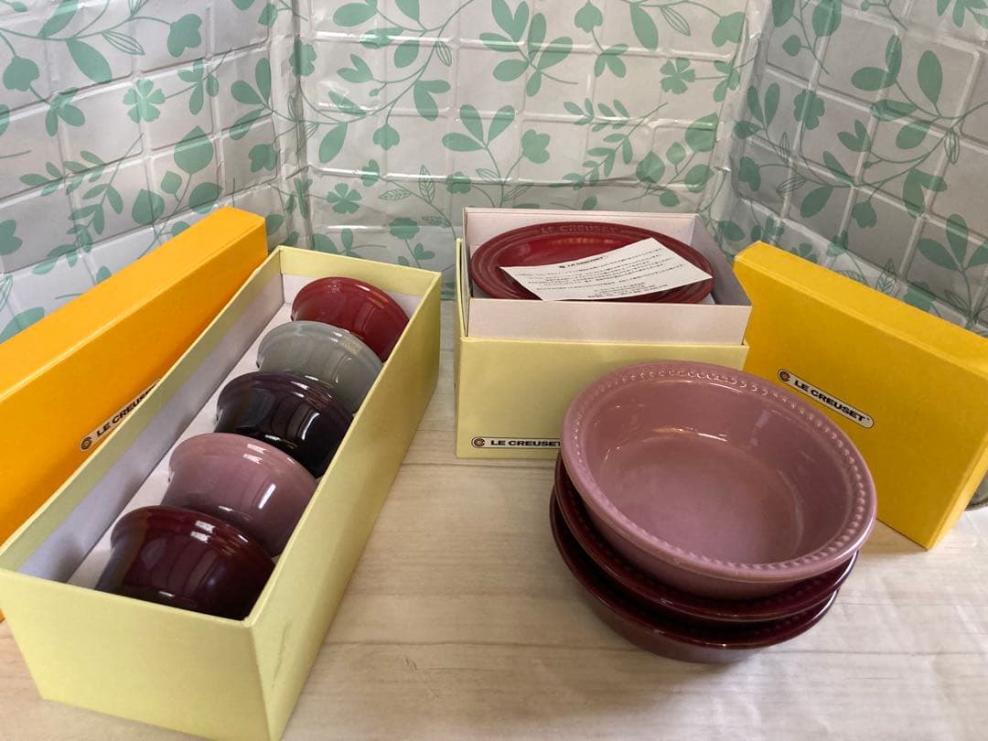 Le Creuset ルクルーゼ メゾンドパリ　オーバルプレート　パイディッシュ