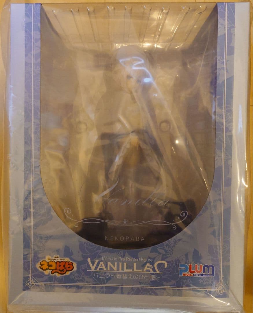 PLUM ネコぱら バニラ 着替えのひと時 フィギュア