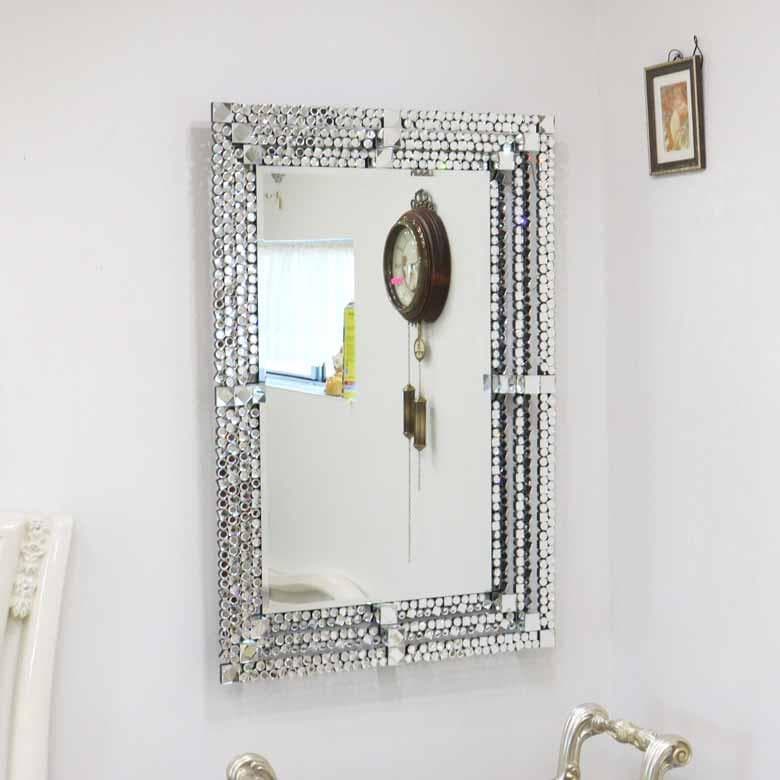 ミラー家具 壁掛けミラー 縦横兼用 大型 鏡 グラムスタイル