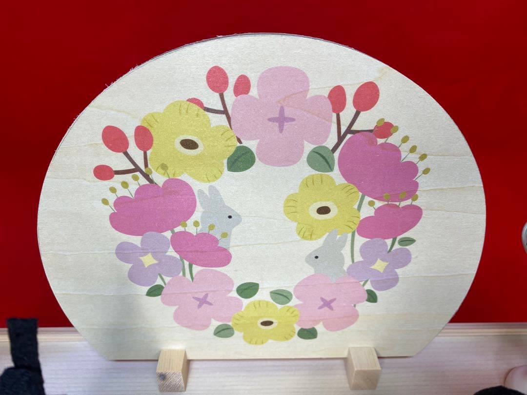 koti　雛人形　五人飾り収納セット・サイズ間口約３３×奥行約２４×高さ約２６㎝