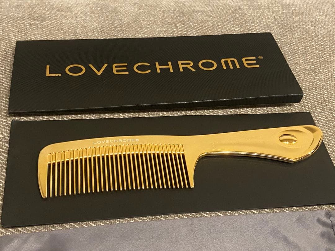 LOVECHROME K24GP ラブクロム　ゴールドテツキ専用ケース付き