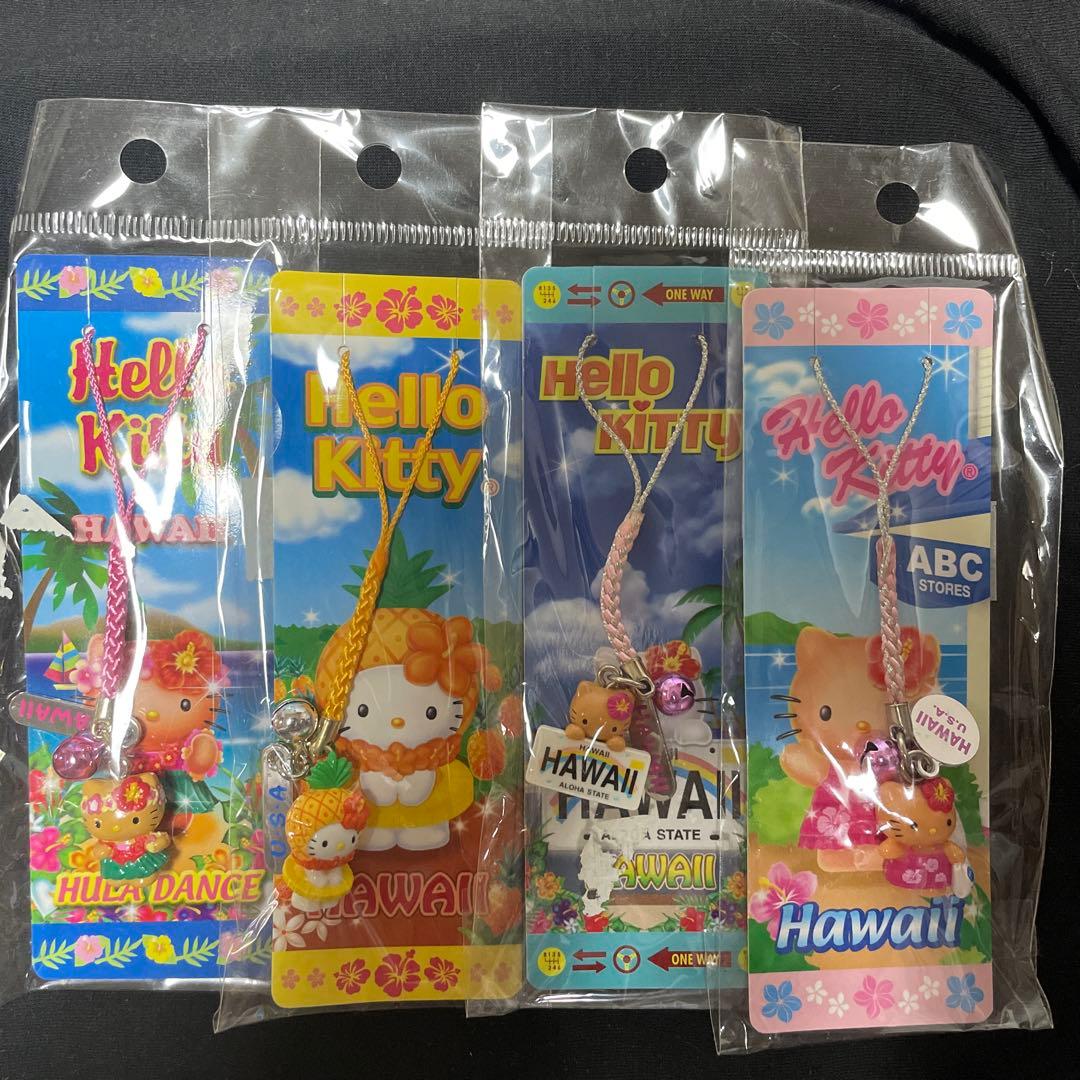 【まとめ売り】日焼けキティ　ご当地キティちゃん　ハワイ　ストラップ