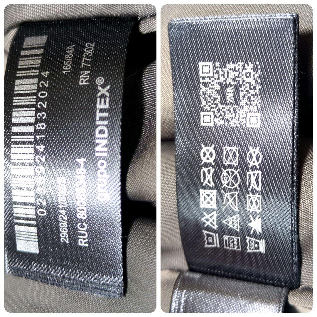 ZARA【未使用級美品】現行品　フェイクレザー ボンバージャケット　アウター