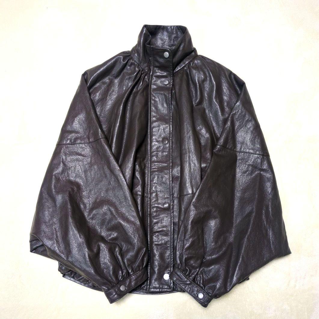 ZARA【未使用級美品】現行品　フェイクレザー ボンバージャケット　アウター