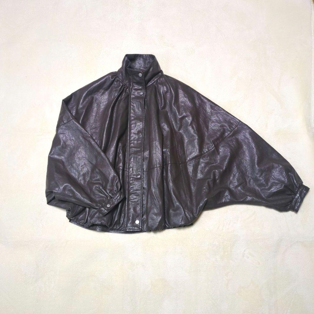 ZARA【未使用級美品】現行品　フェイクレザー ボンバージャケット　アウター