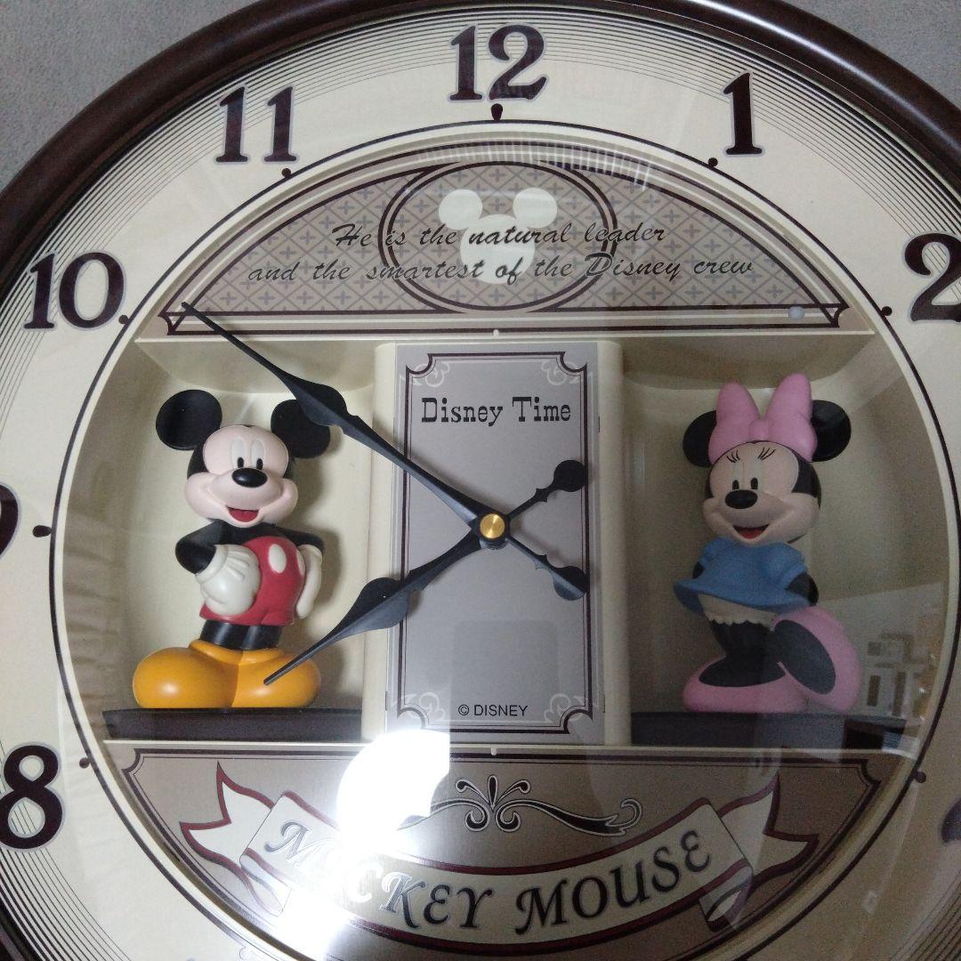 からくり壁掛時計Disney Mickey Mouse Clock