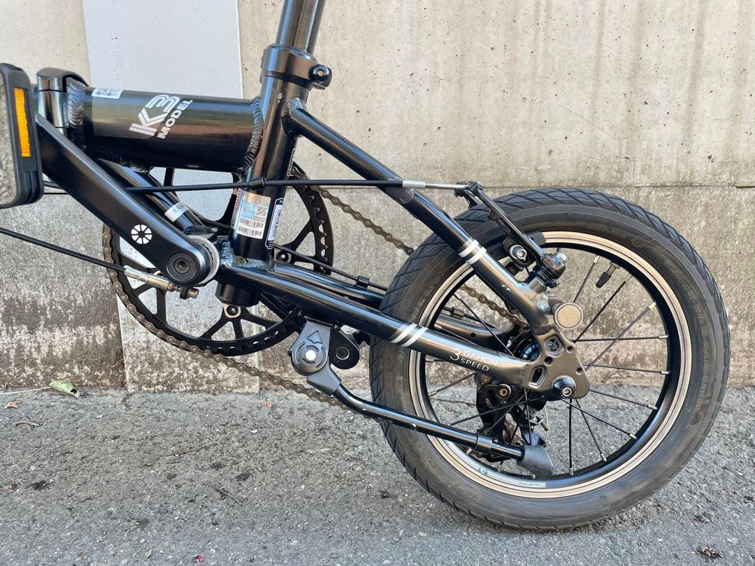 【ほぼ未使用・超美品】DAHON ダホン　K3 14インチ　折りたたみ自転車