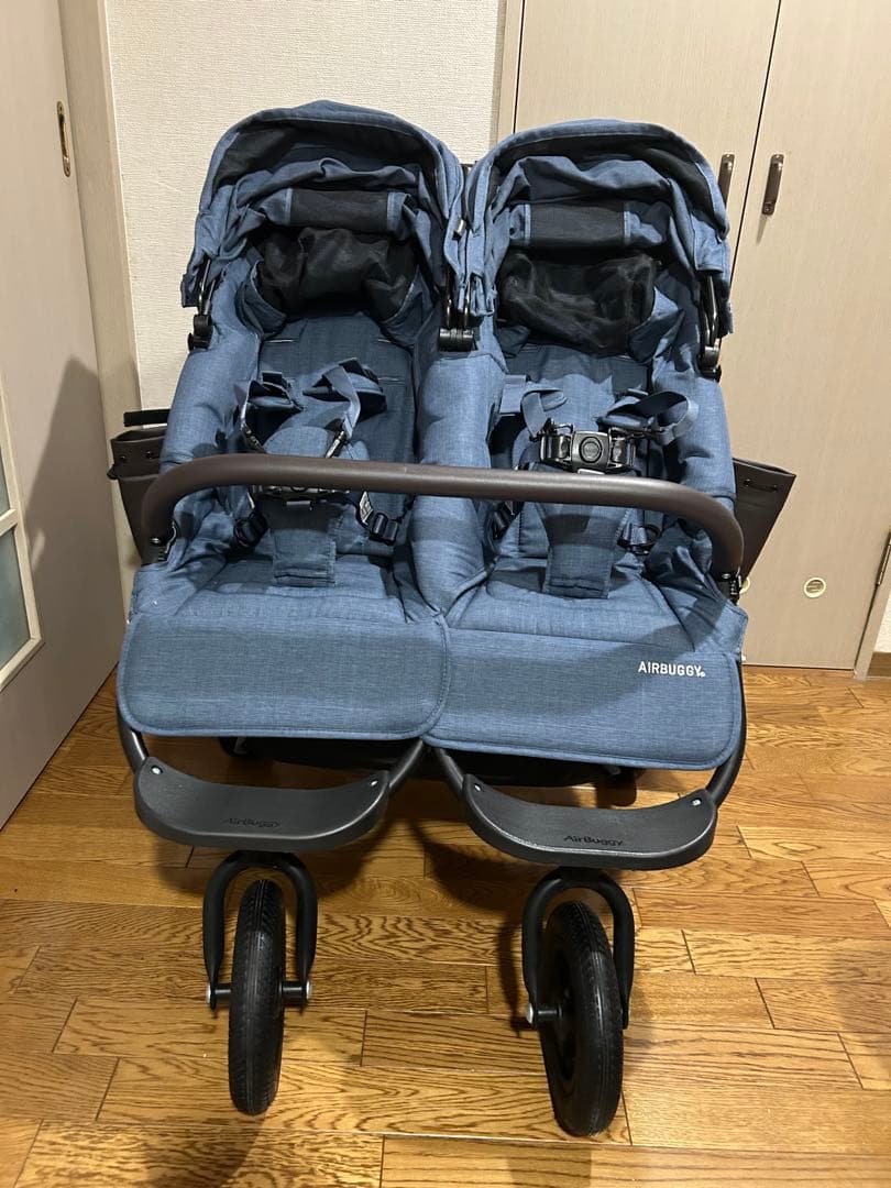 AIRBUGGY エアバギーココダブル　フロムバース　未使用ストローラーマット付