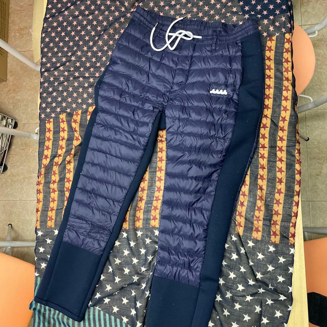 muta ネイビー ダウンパンツ L