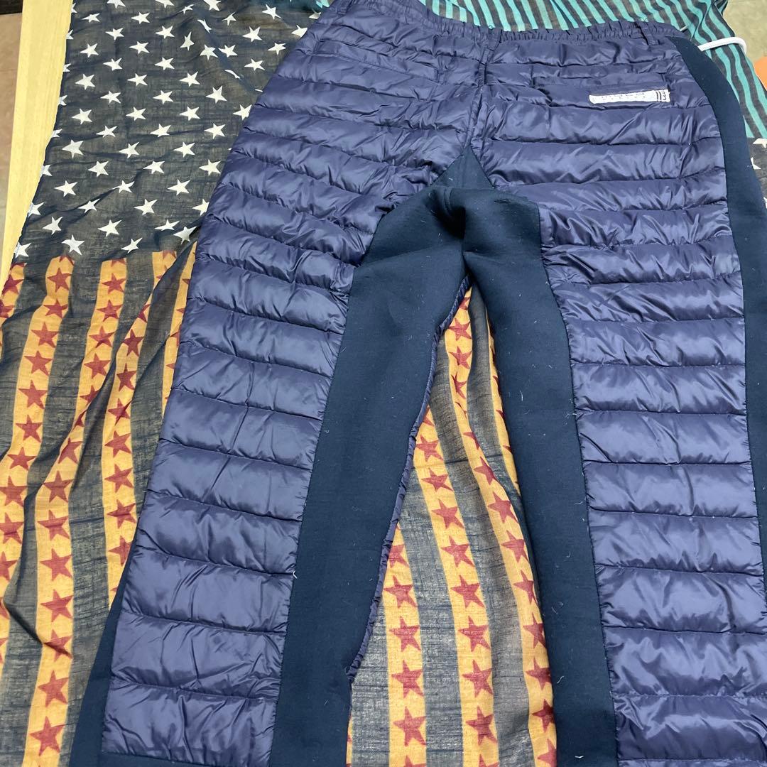 muta ネイビー ダウンパンツ L