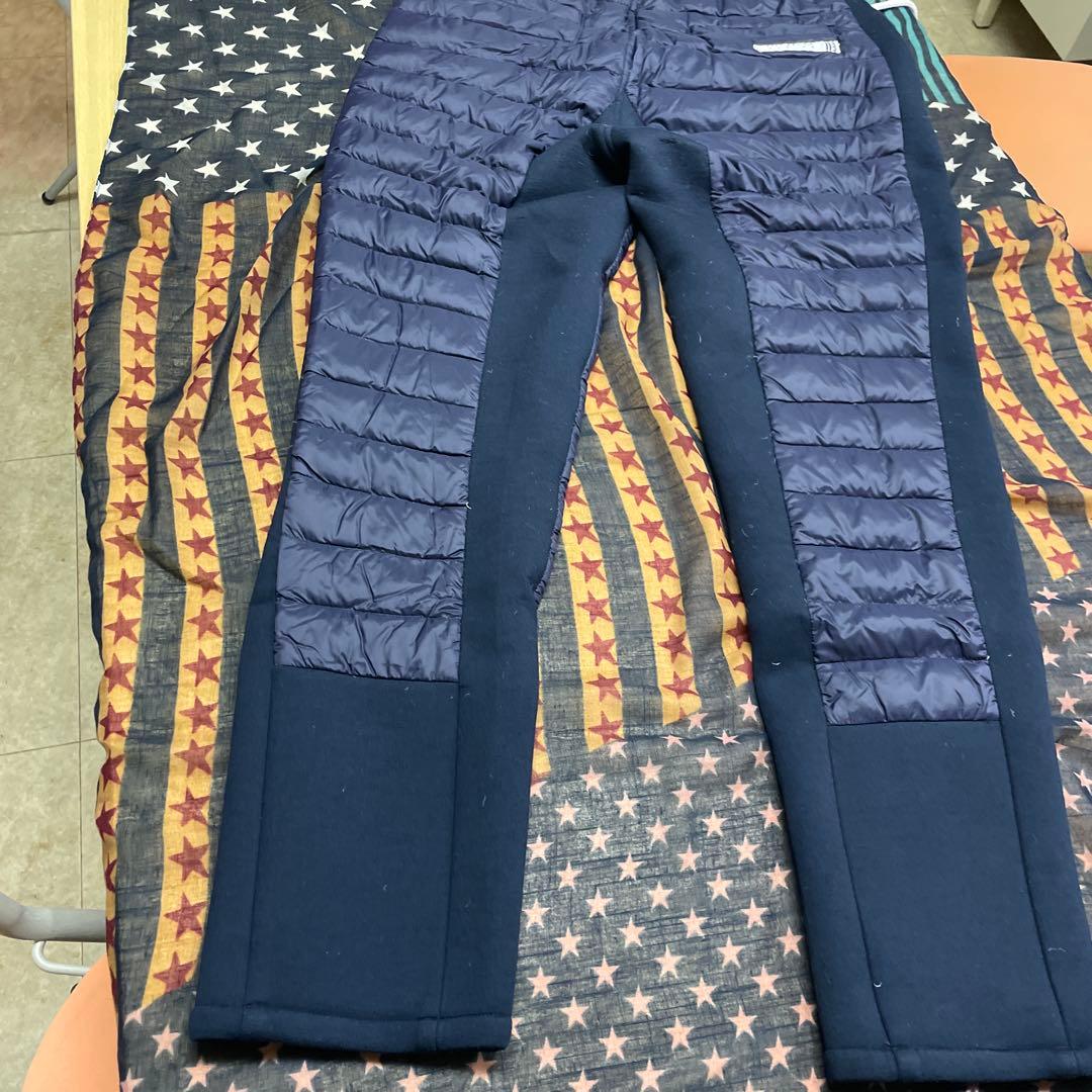 muta ネイビー ダウンパンツ L