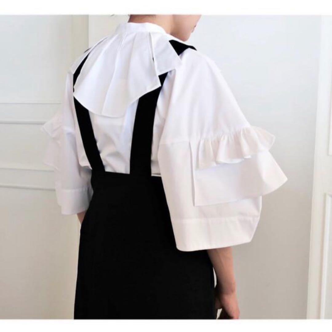 【美品】エンフォルド ブロードタックカラー プルオーバー ブラウス 定価3,6万