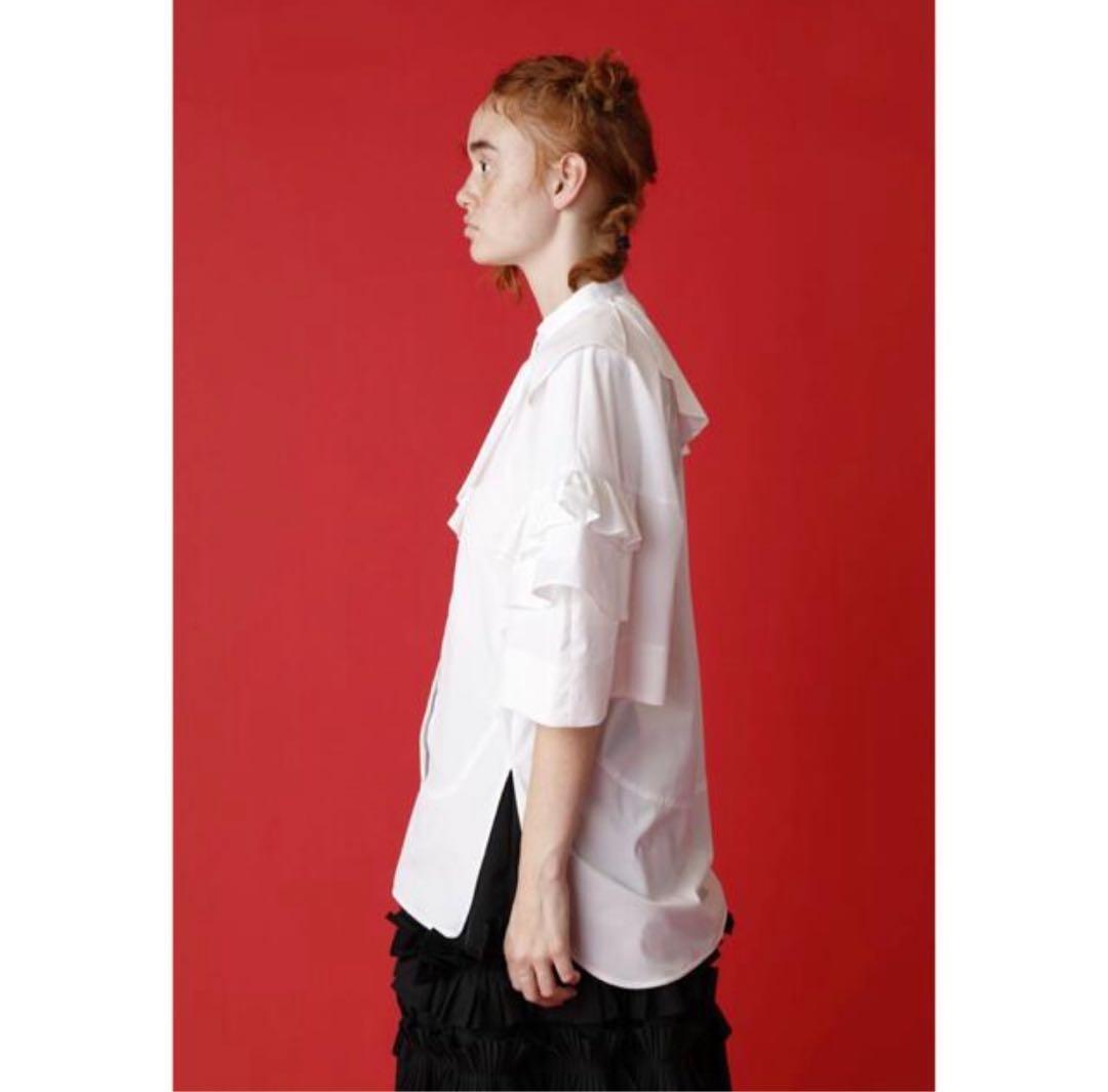 【美品】エンフォルド ブロードタックカラー プルオーバー ブラウス 定価3,6万