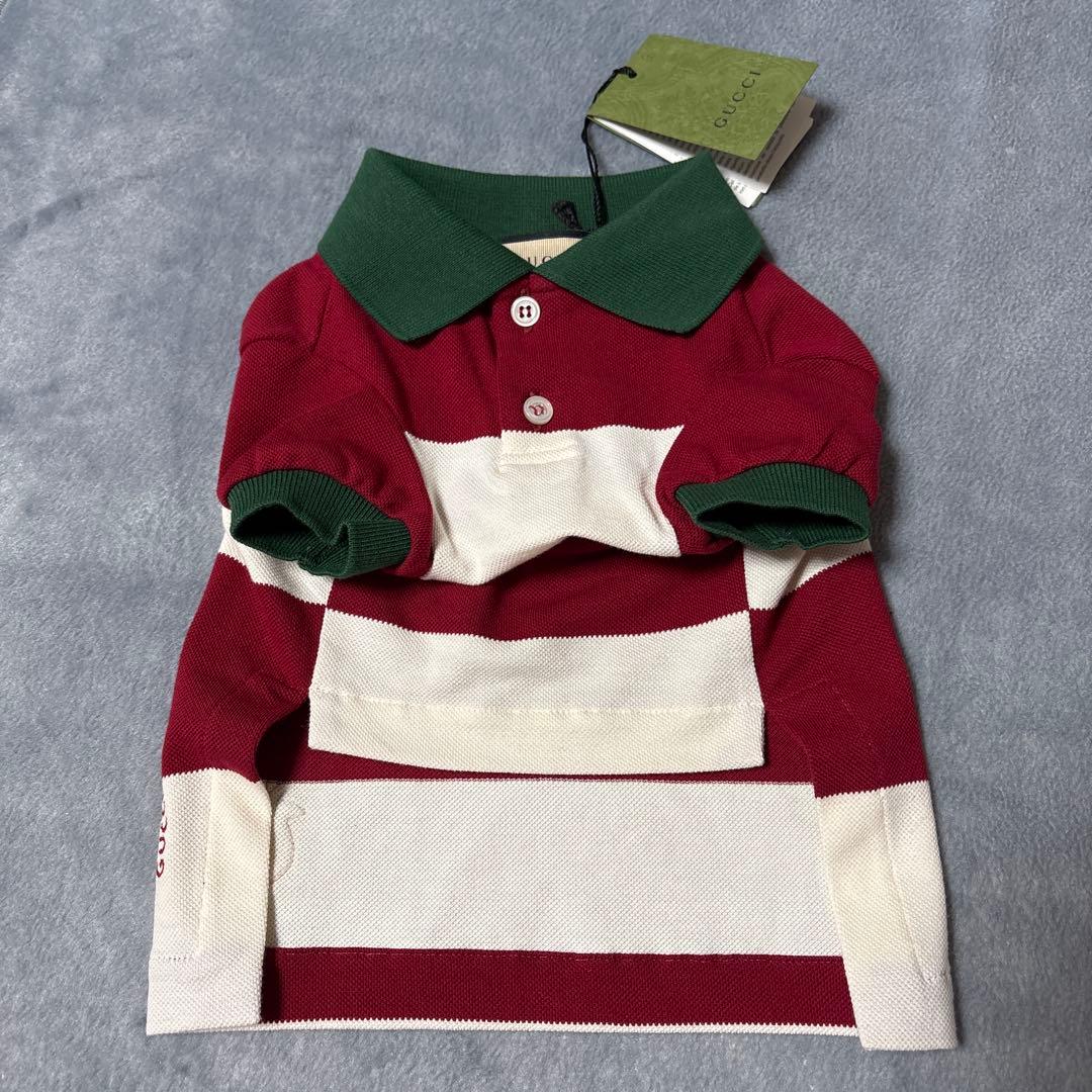 GUCCI 犬　服　いちご　Sサイズ　赤　緑　小型犬