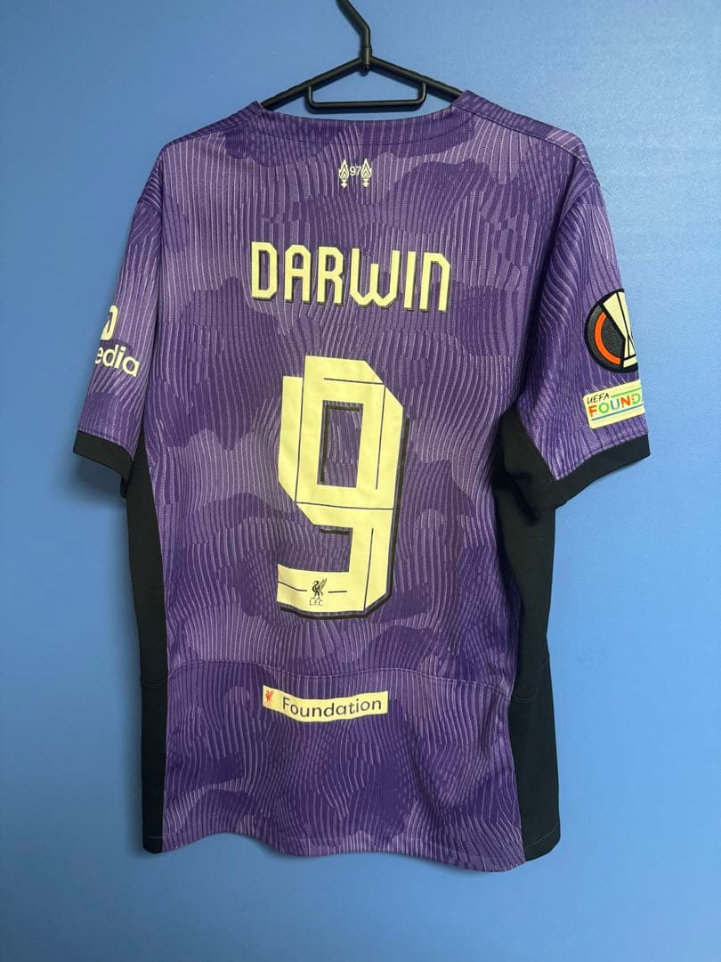 リバプールFC ヌネェス 9番 23-24 3rdユニ