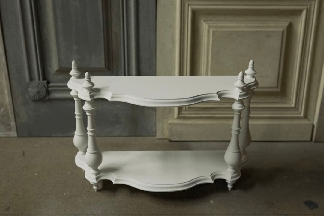 【受注製作】ナポレオンシェルフ(ホワイト)