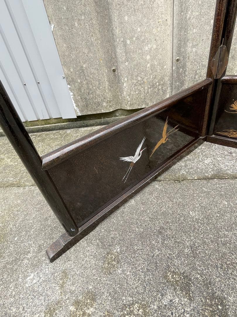 稀少/古道具/当時物/無垢材/木製/衣紋掛け/衣桁/着物掛け/25