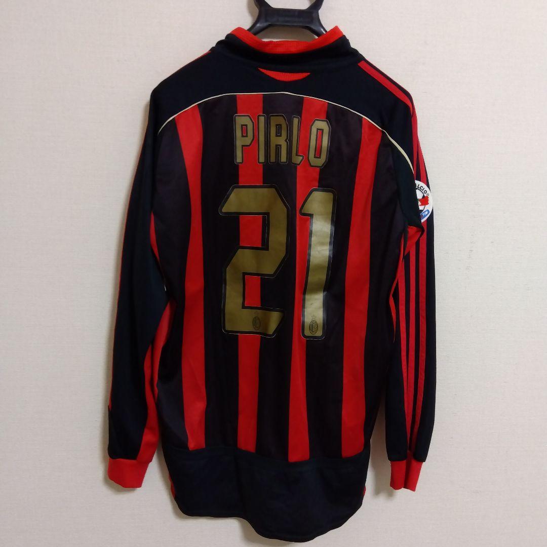 【激レア】ACミラン デル・ピエロ 21番 長袖シャツ ユニフォーム M～L