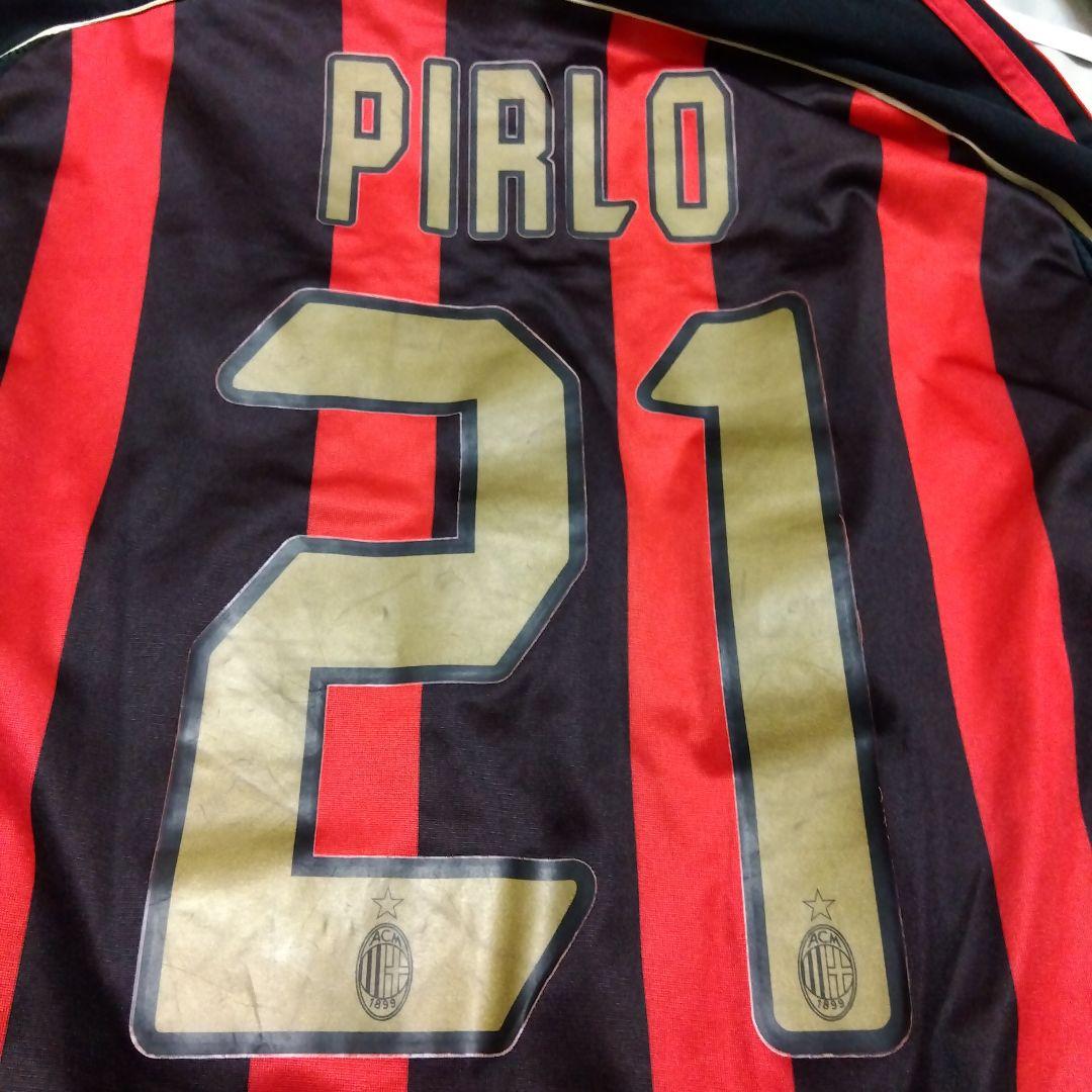【激レア】ACミラン デル・ピエロ 21番 長袖シャツ ユニフォーム M～L