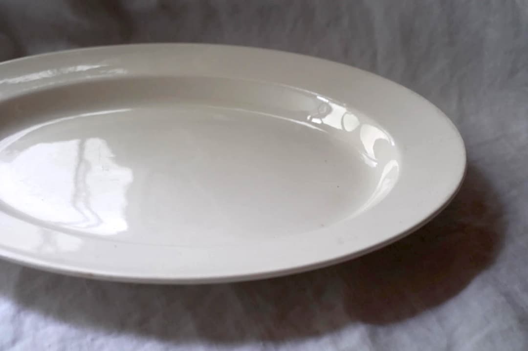 オランダアンティーク｜ペトルス・レグー社のオーバルプレート