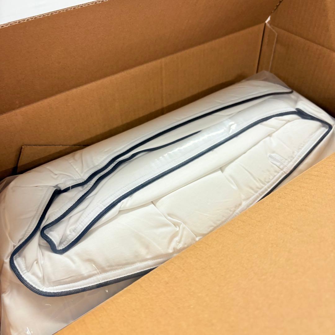 54新品未開封　羽毛布団　シングル　掛け布団　100％羽毛1.1kg