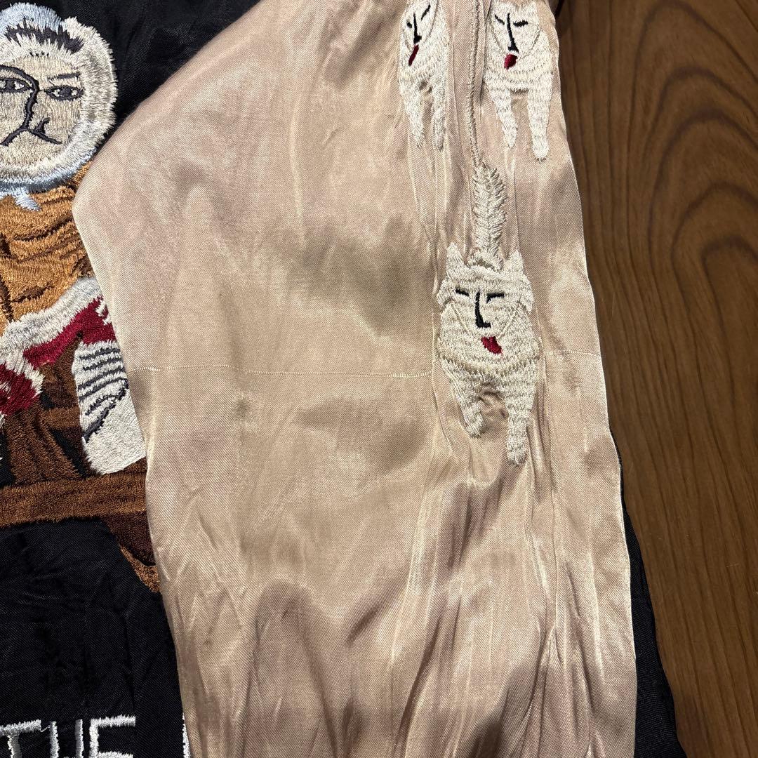 Houston Alaska スカジャンリバーシブル