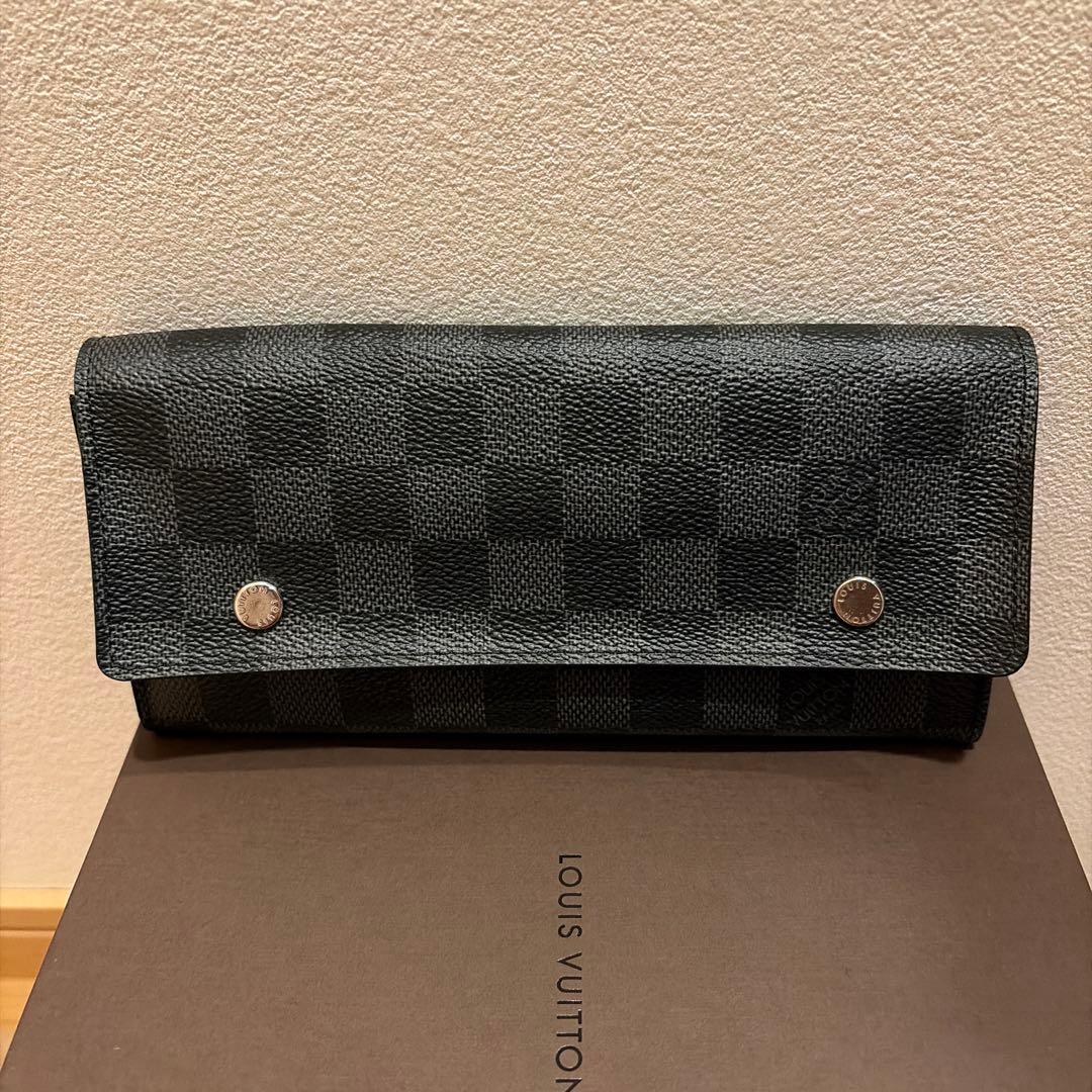 新品未使用☆LOUIS VUITTON ダミエ ブラック 長財布