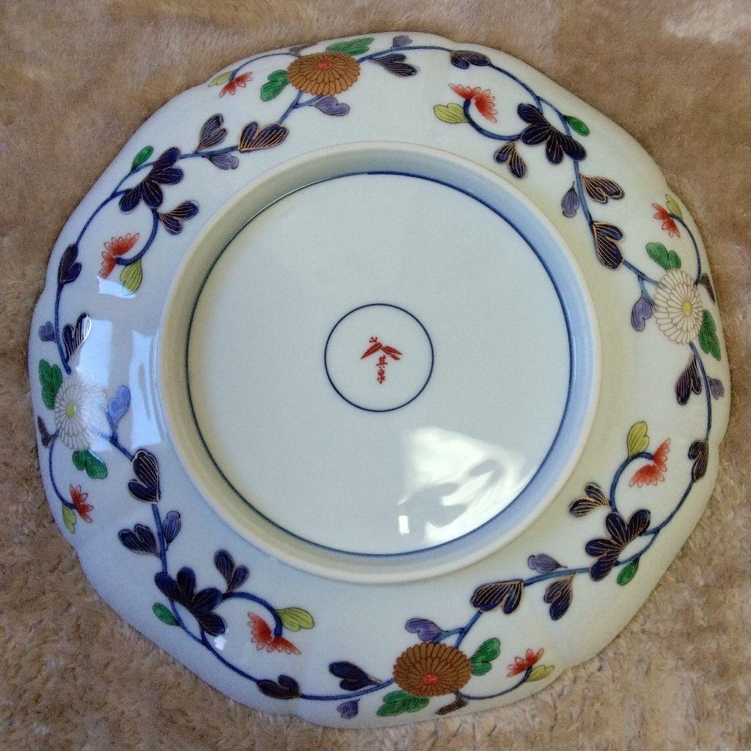 蔵出し　賞美堂其泉　美術有田焼 琳派 古伊万里 盛皿 共箱付