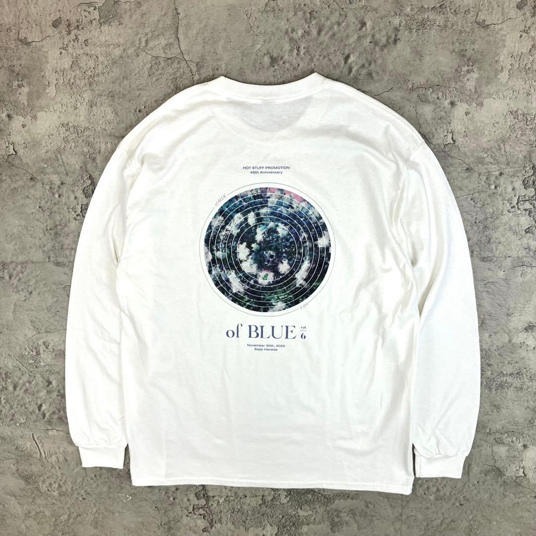 坂本慎太郎 カネコアヤノ LIVE 長袖Tシャツ ロンT 古着 プリント 白 L