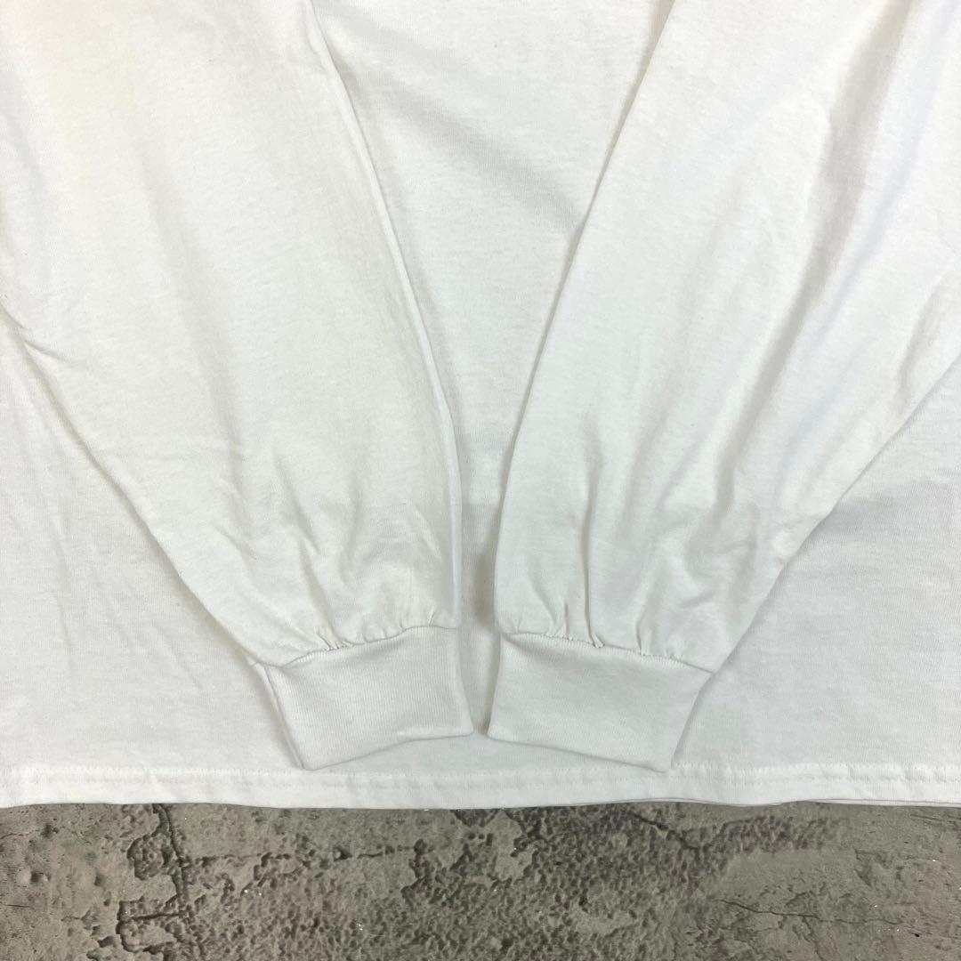 坂本慎太郎 カネコアヤノ LIVE 長袖Tシャツ ロンT 古着 プリント 白 L