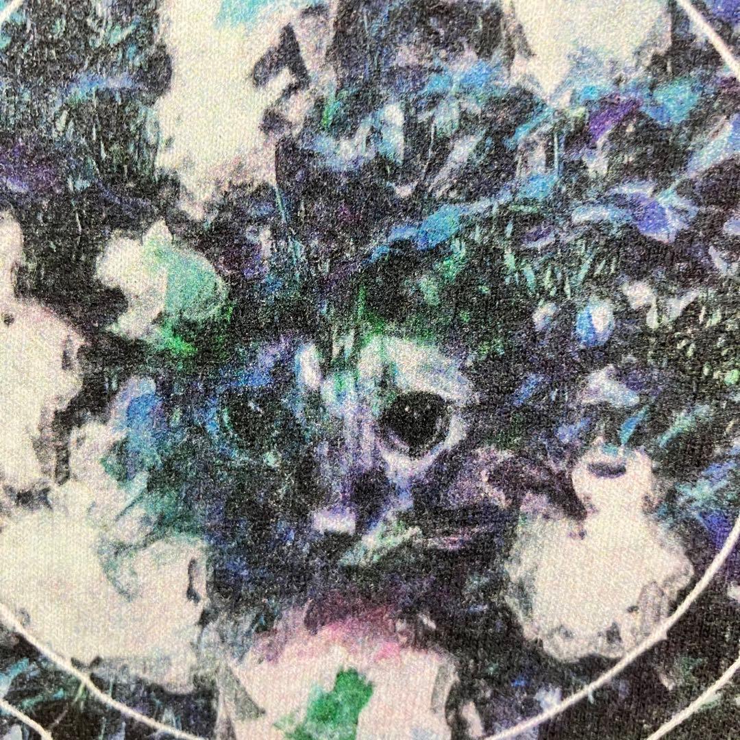 坂本慎太郎 カネコアヤノ LIVE 長袖Tシャツ ロンT 古着 プリント 白 L