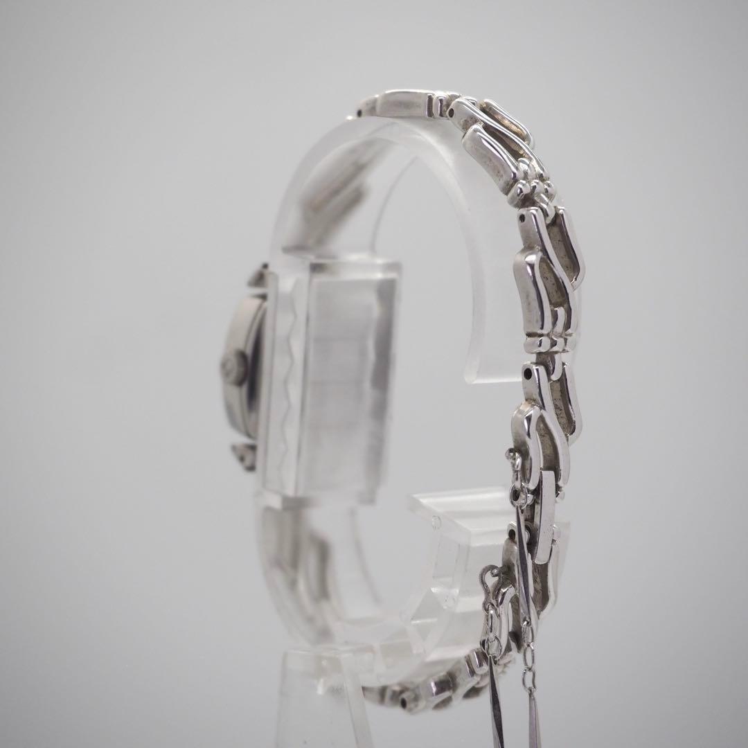 719【美品】OMEGA 時計　DeVille レディース　手巻き　シルバー